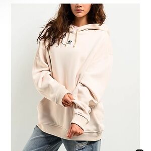 ADIDAS Essentials Oversized Crème Hoodie women's size medium